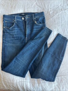 Hudson Jeans Centerfold Super Skinny Blue Jeans